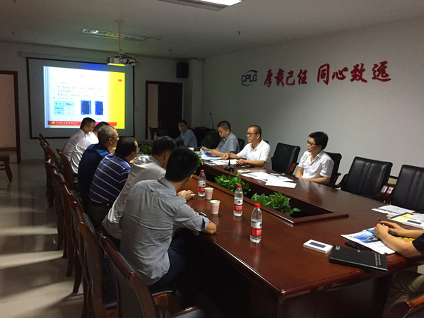 中石油润滑油分公司经理到港盛公司交流工作-