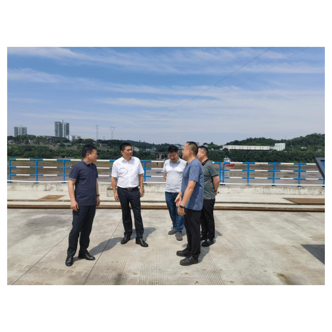 谭于一行到珞璜公司调研指导工作